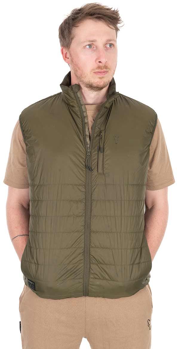 Vesta FOX Olive Quilted 100 Gilet, Kaki