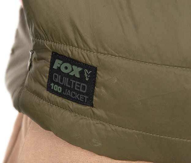 Vesta FOX Olive Quilted 100 Gilet, Kaki