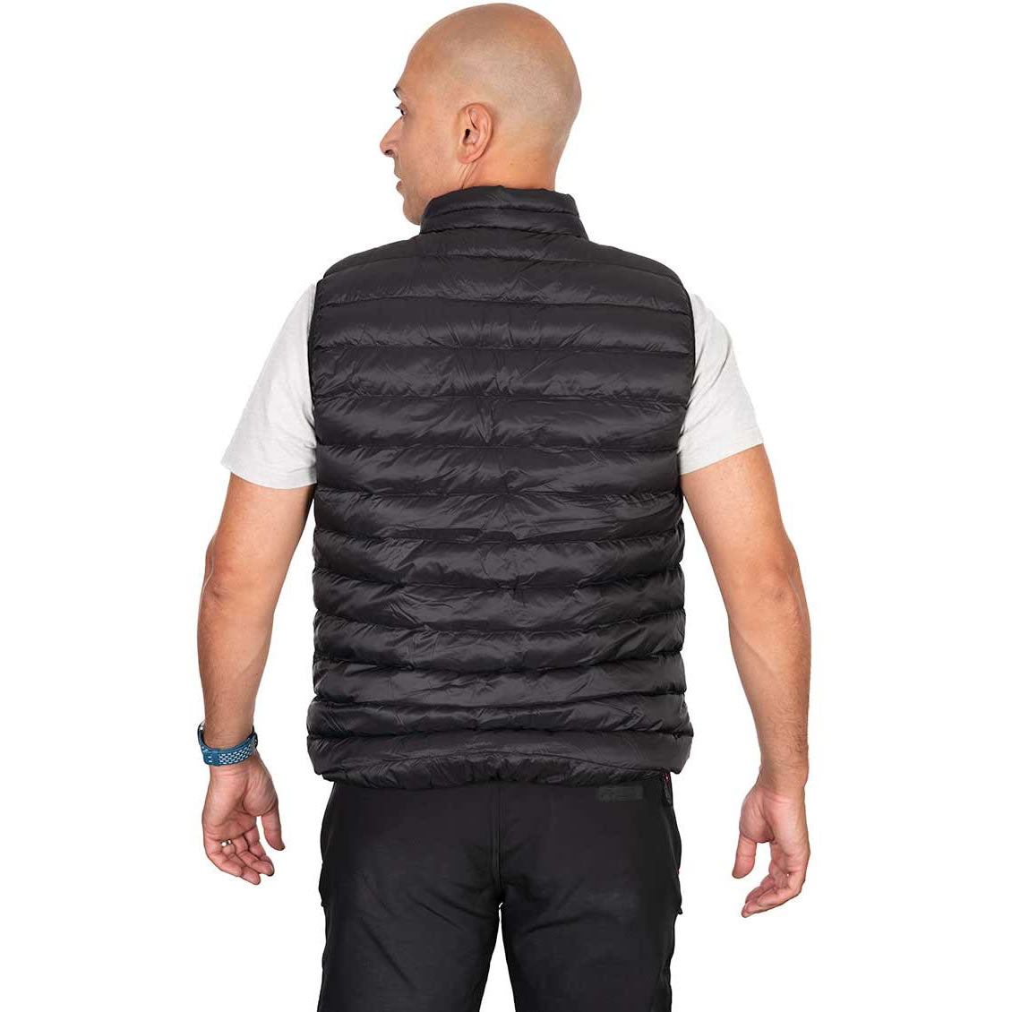 Vesta FOX RAGE Pro Series Reversible Lightweight Quilted Gilet, Black / Rage Red