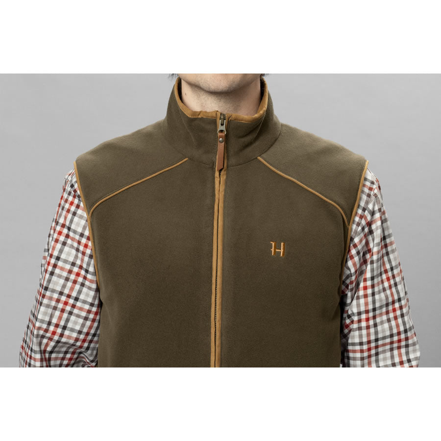 Vesta HARKILA Sandhem 200 Waistcoat Willow, Green