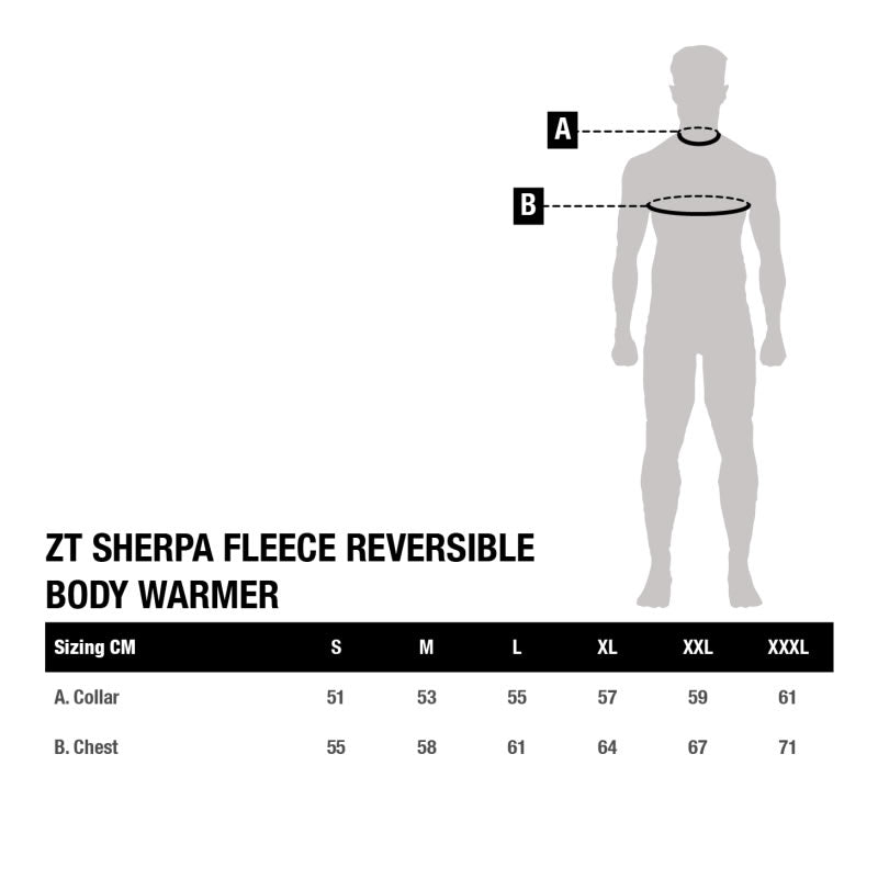 Vesta NASH ZT Sherpa Fleece Reversible Body Warmer