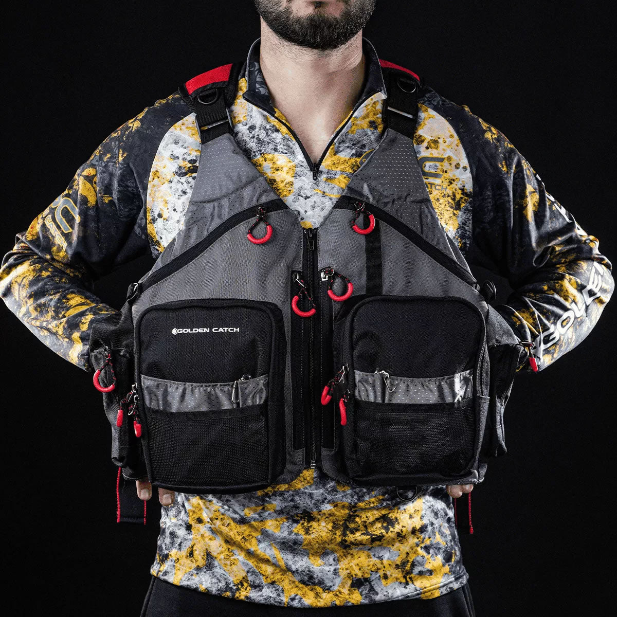 Vesta Pescuit GOLDEN CATCH Fishing Vest