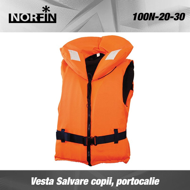 Vesta salvare Norfin pentru copii 100N 30-40kg