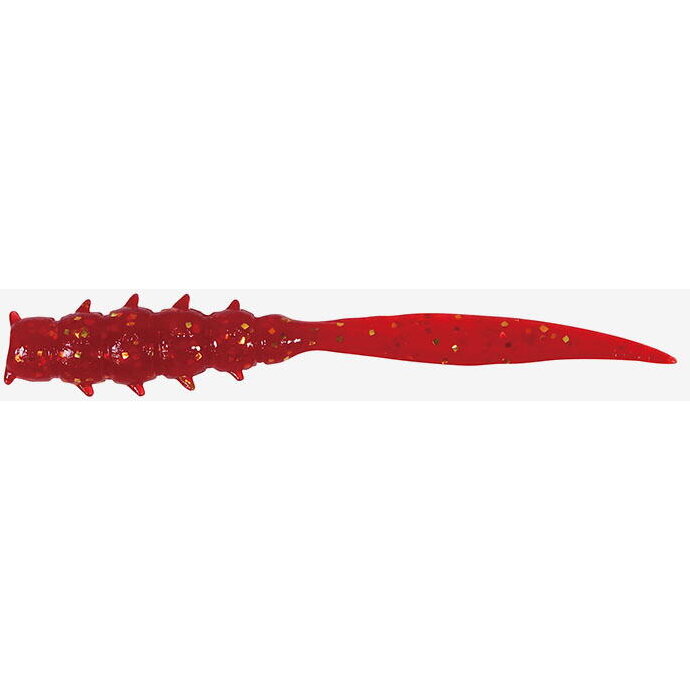 Vierme Jackall Good Meal Skinny Red Gold Flake 3.8cm 8buc/plic