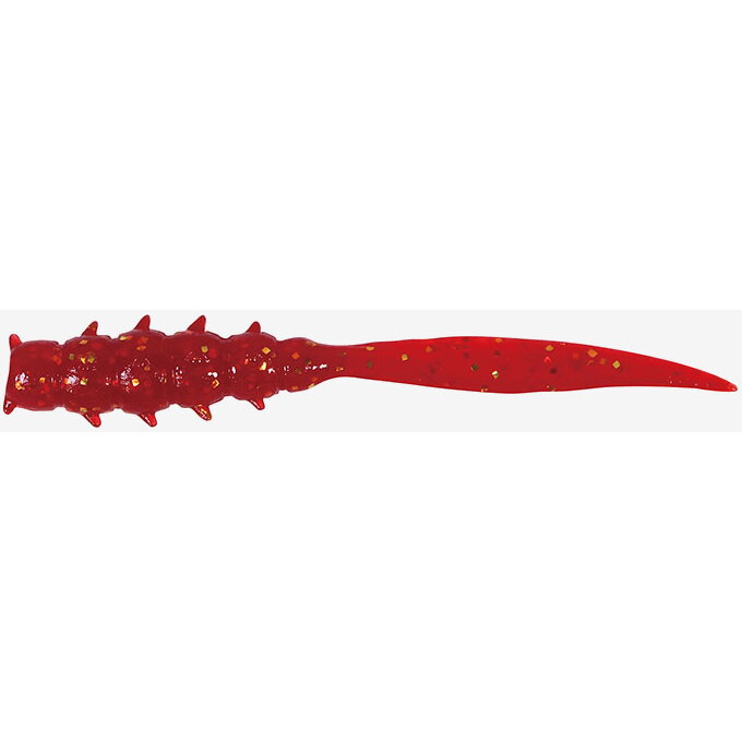 Vierme Jackall Good Meal Skinny Red Gold Flake 5cm 8buc/plic
