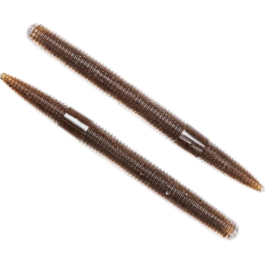 Vierme LIVE TARGET Stick Worm, Brown / Black, 7.6cm, 7.6g, 10buc/pac