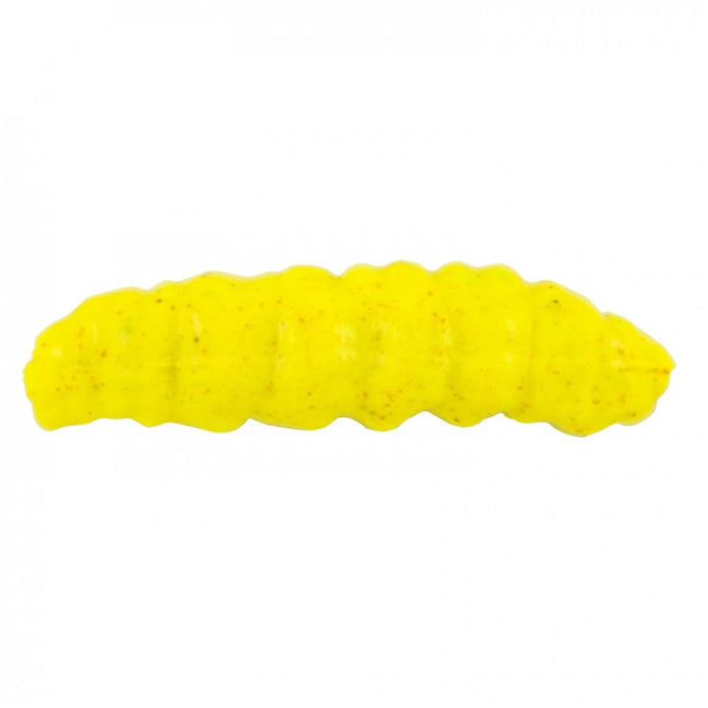 Viermi Artificiali Berkley Gulp! Alive Honey Worm Original Scent Honey Yellow 18buc/borcan