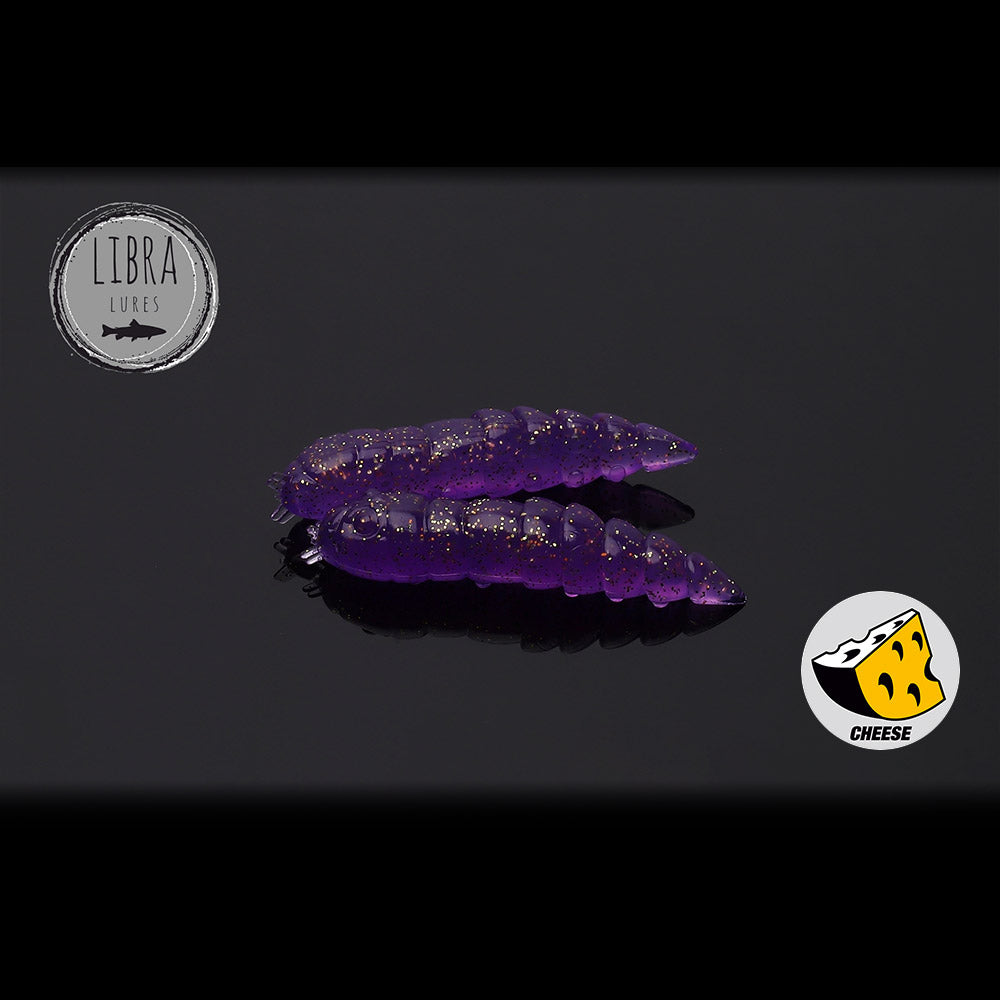Viermi Artificiali LIBRA KUKOLKA 2.7cm 020 Cheese 15buc