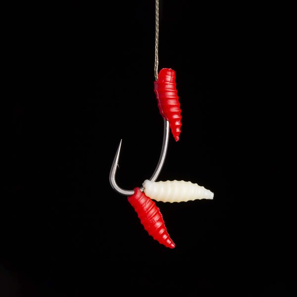 Viermi Artificiali NASH Floating Maggot, 14buc/pac