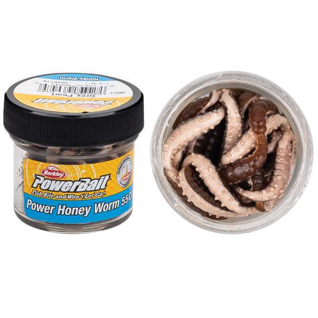 Viermi Berkley Powerbait Honey Grey Pearl, 2.5cm  