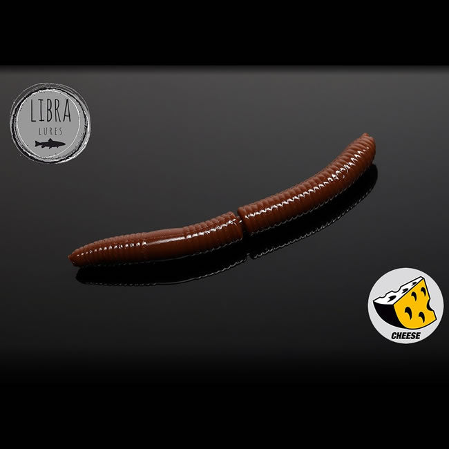 Viermi Libra Lures Fatty D'Worm Tournament 038, 5.5cm, 12buc/plic