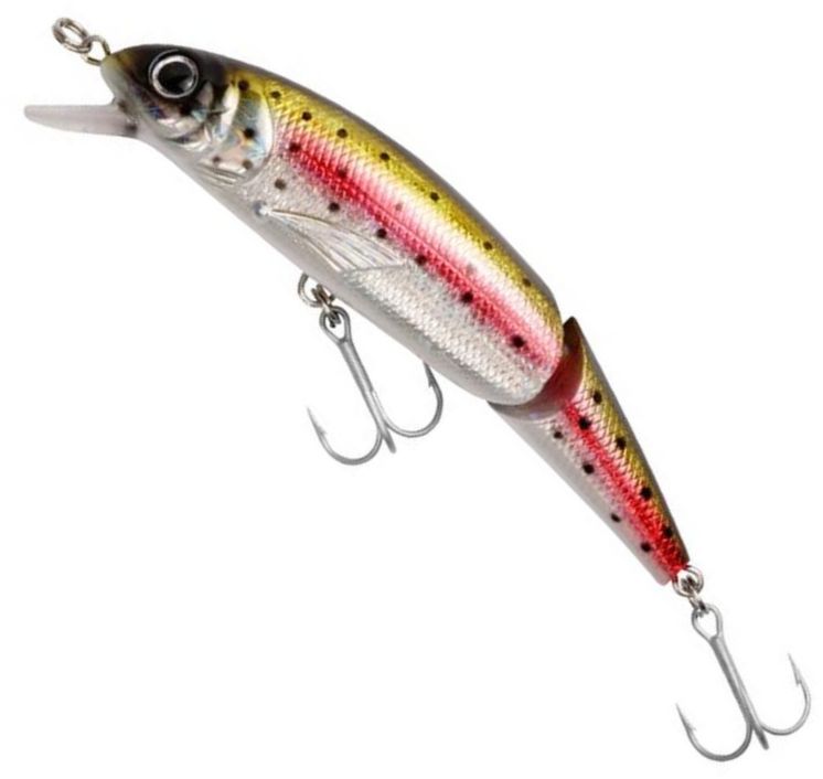 Vobler ABU GARCIA Tormentor Jointed Floating Rainbow Trout 1buc/pac