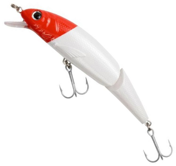 Vobler ABU GARCIA Tormentor Jointed Floating Red Head 1buc/pac