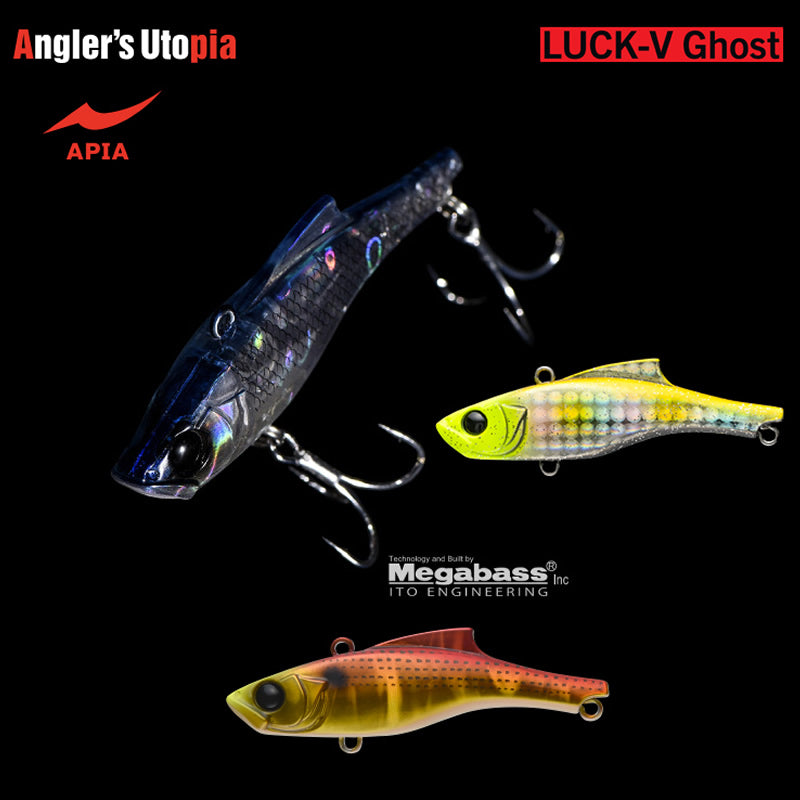 Vobler APIA Luck-V Ghost, 12 Red Gold Konosiro, 6.5cm, 15g