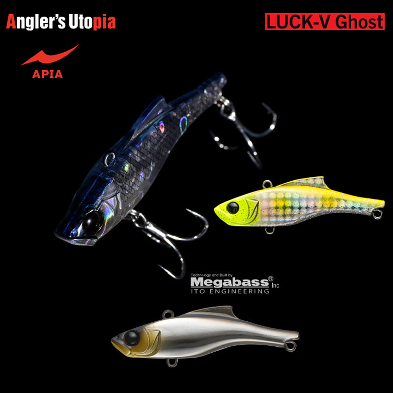 Vobler APIA Luck-V Ghost, 13 Black Silver, 6.5cm, 15g