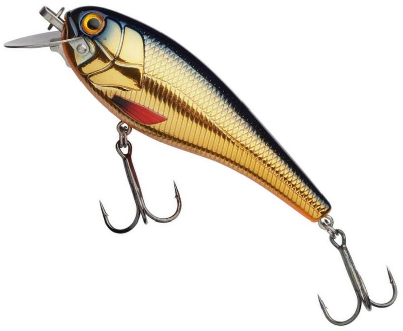 Vobler Abu Garcia Hard Bait Beast Hi-Lo Floating, Gold Black Ora, 22.4g, 9cm