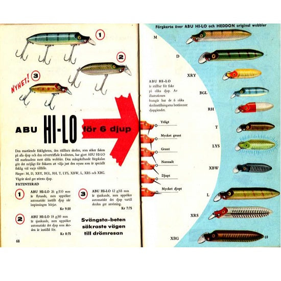 Vobler Abu Garcia Hi-Lo Atomic Perch