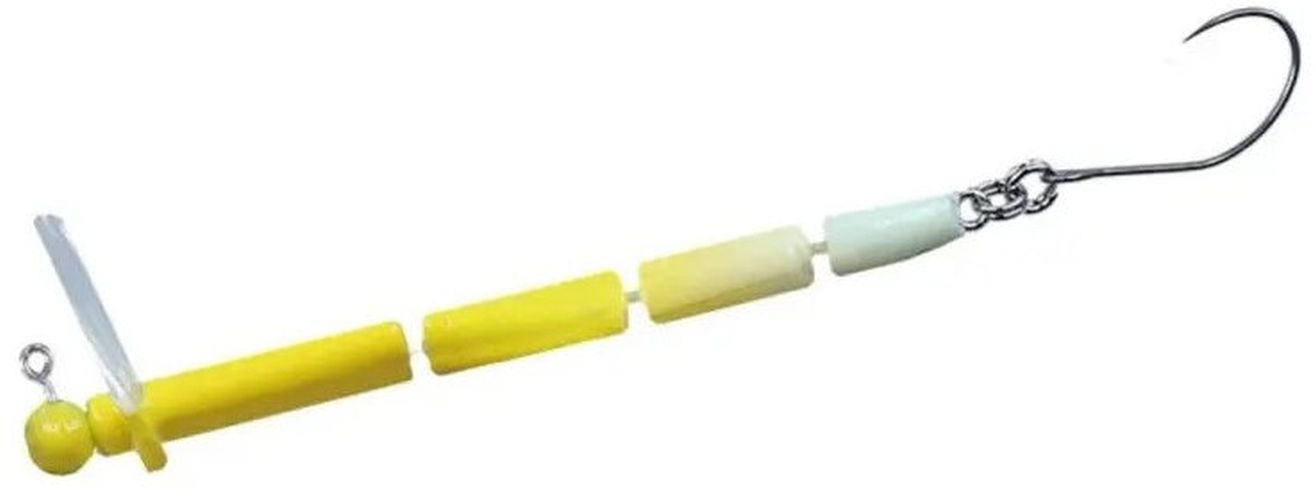Vobler Articulat DAIWA Masuno Koeda, Glow Tail Yellow, 1.5g, 6cm, 1buc/pac