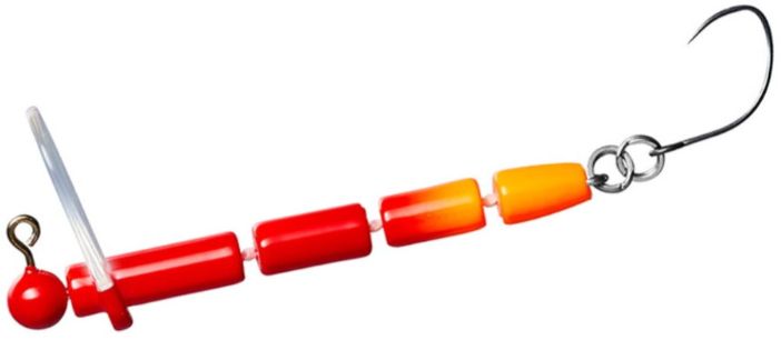 Vobler Articulat DAIWA Masuno Koeda, Red Orange, 1.5g, 6cm, 1buc/pac