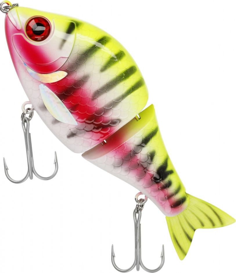 Vobler Articulat MIKADO MFT Slow Sinking, Lemon Tiger, 81g, 13cm, 1buc/pac 