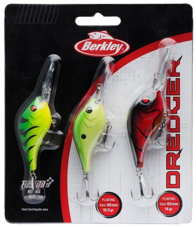Vobler BERKLEY Dredger Floating Pack, Multicolor, 6cm, 14g, 3buc/pac