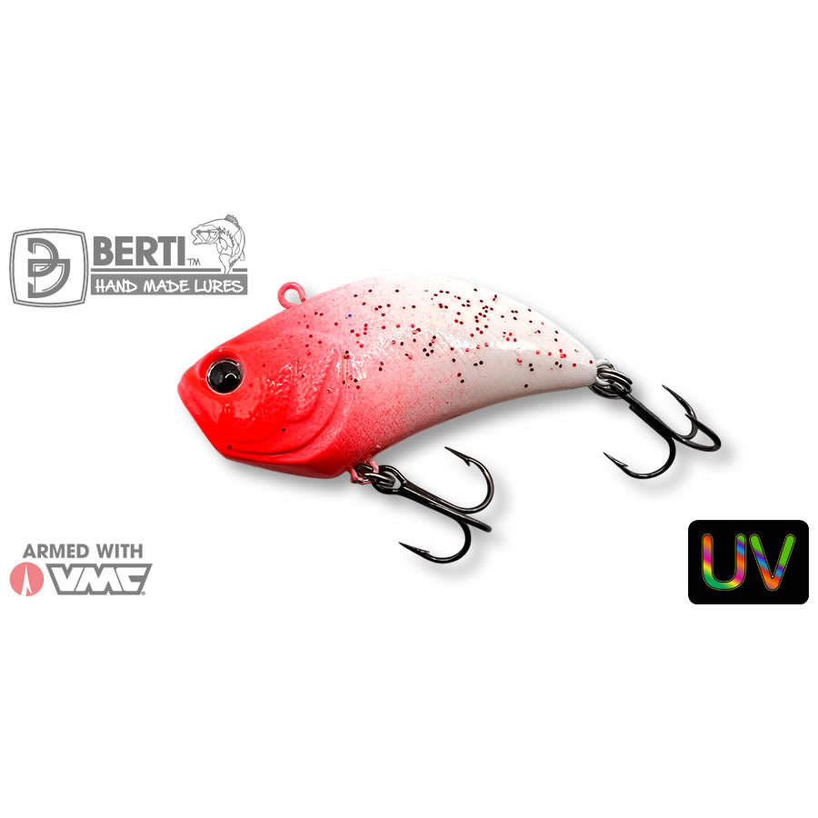 Vobler BERTI Poison Vibe 55S, Red Head, 13g, 5.5cm