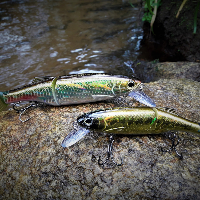 Vobler BIWAA N-Denger 110SP, D019 Dos Vert, 11cm, 17g