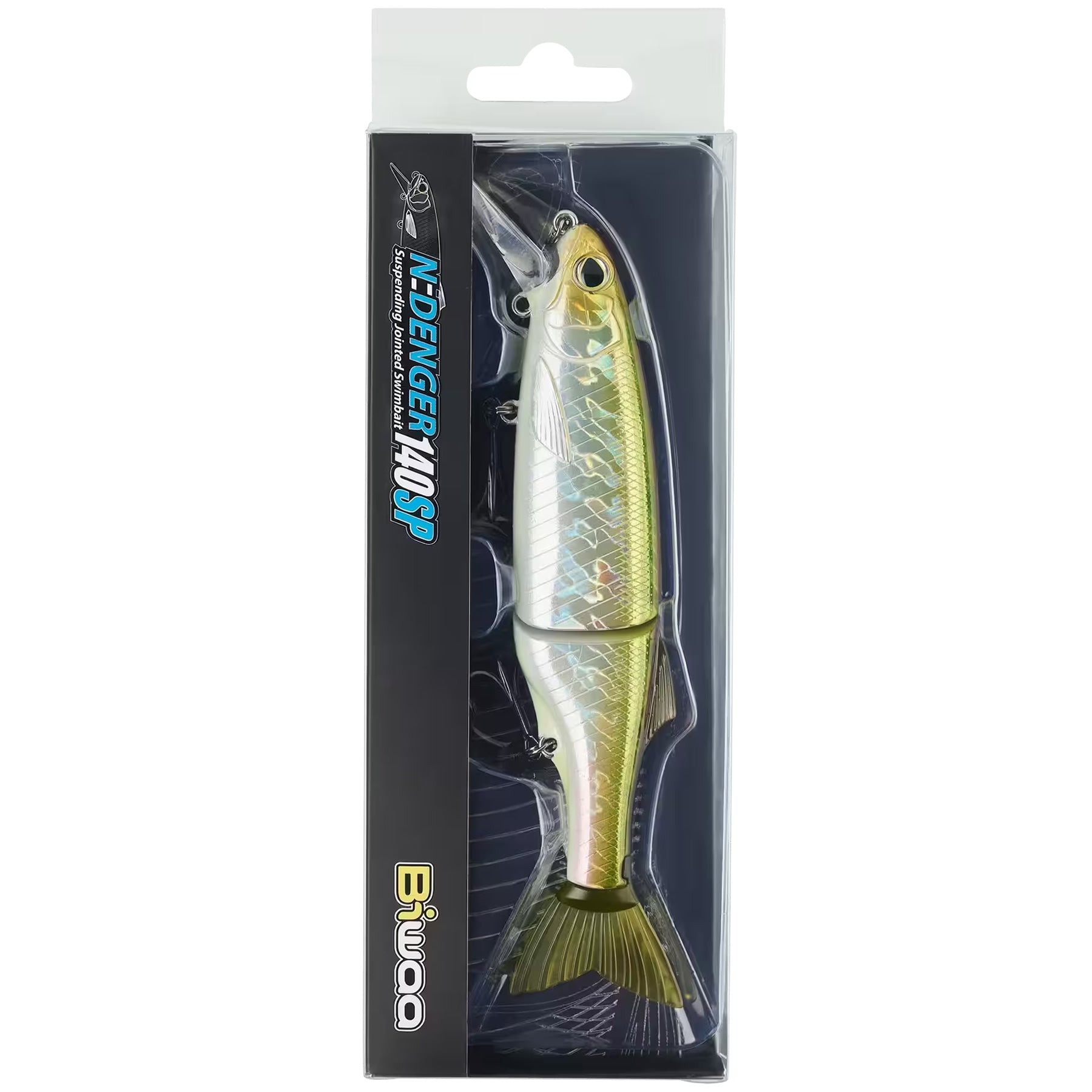 Vobler BIWAA N-Denger 140SP, D019 Dos Vert, 14cm, 35g