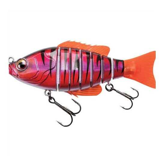 Vobler Biwaa Swimbait Seven Section Ruby Tiger