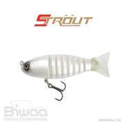 Vobler Biwaa Swimbait Srout 14cm 29gr Pearl White