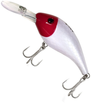 Vobler Black Cat Cranker Sinking, Yellow, Red Head, 50g, 16cm, 1buc/pac