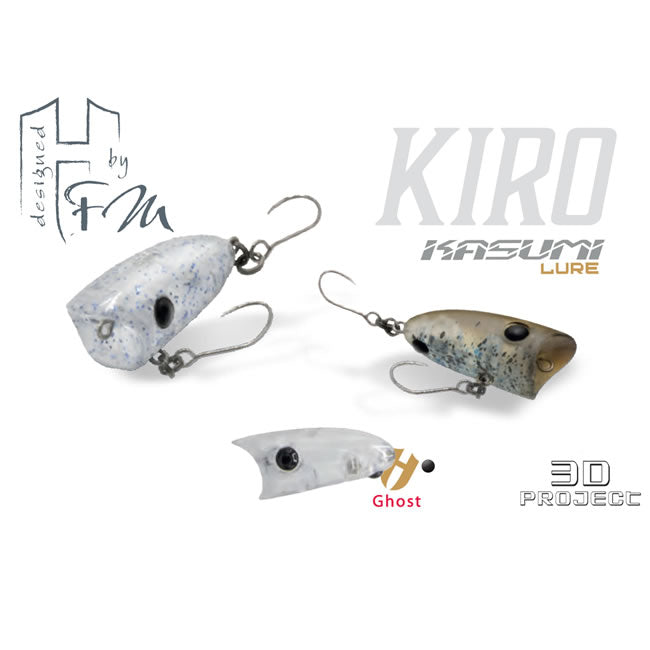 Vobler Colmic Herakles Popper Area Kiro Ghost, 2.7cm, 1.8g