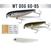 Vobler Colmic Herakles WT-Dog 85 8.5cm 9.5g Ghost Sarda Glow