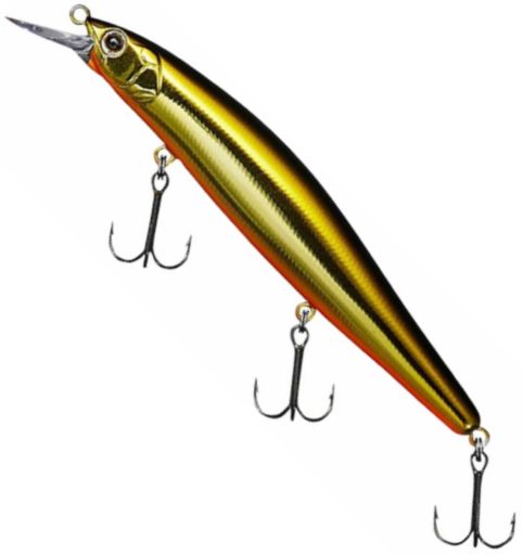 Vobler DAIWA Steez Minnow Suspending, Champagne Black Gold, 11cm, 14.4g, 1buc/pac