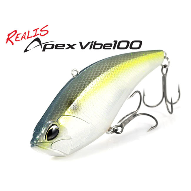 Vobler DUO Apex Vibe 100 10cm 32g CCC3162 Chartreuse Shad S