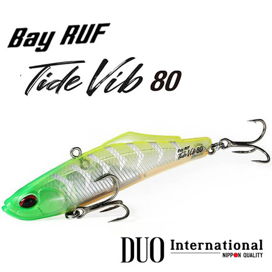 Vobler DUO Bay Ruf Tide Vib 80, CLB0230 Ghost Pearl Chart, 8cm, 25g