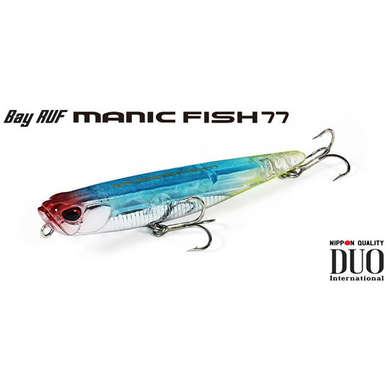 Vobler DUO BayRuf Manic Fish 77, MCC0120 Racy Red Head, 7.7cm, 9g