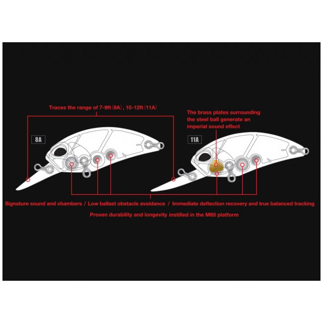 Vobler DUO Realis Crank M65 11A ADA3058 Prism Gill F  6.5cm, 16g