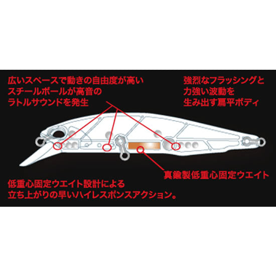 Vobler DUO Realis Jerkbait 100F, ACCZ402 Gunmetal M White Tiger, 10cm, 13.7g
