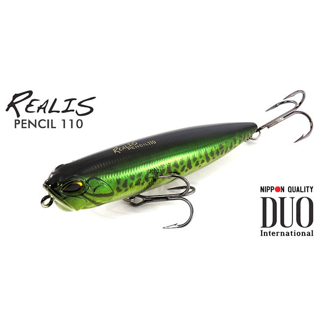 Vobler DUO Realis Pencil 110, CCC3314 LG Young Ayu F, 20.5g, 11cm