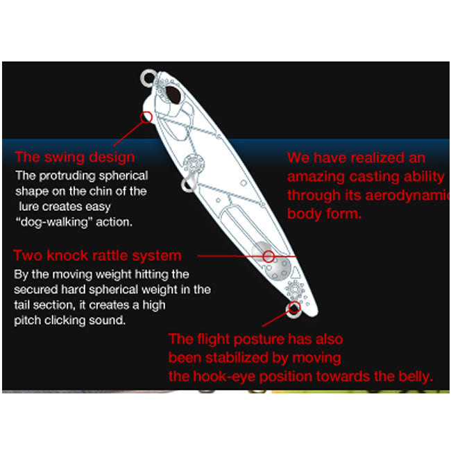 Vobler DUO Realis Pencil 130, ACC3059 Mat Tiger F, 31.6g, 13cm 
