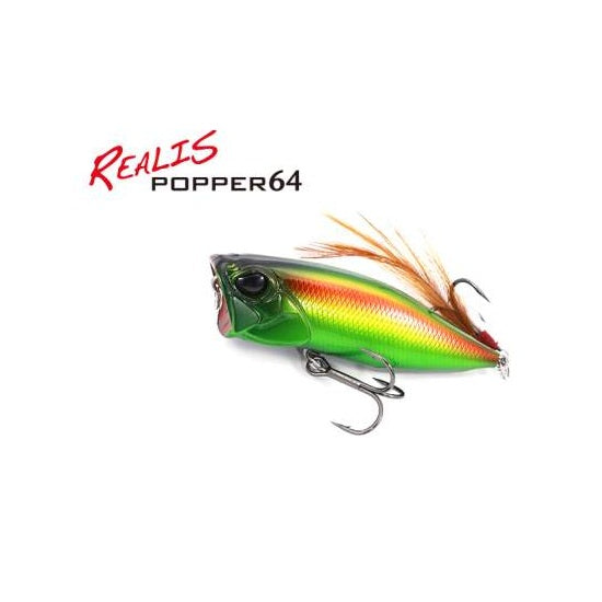 Vobler DUO Realis Popper 64, CCC3177 Jewel Beetle F, 6.4cm, 9g 