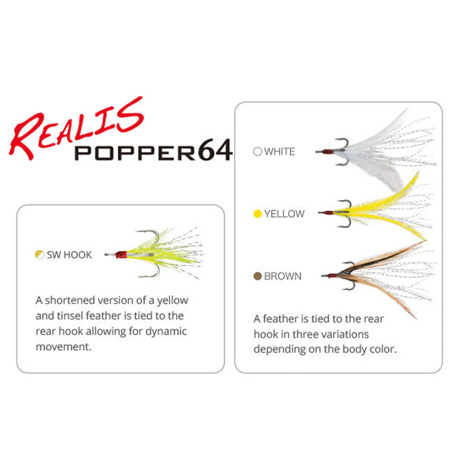Vobler DUO Realis Popper 64 CCC3267 Metal Green Tiger F, 6.4cm, 9g