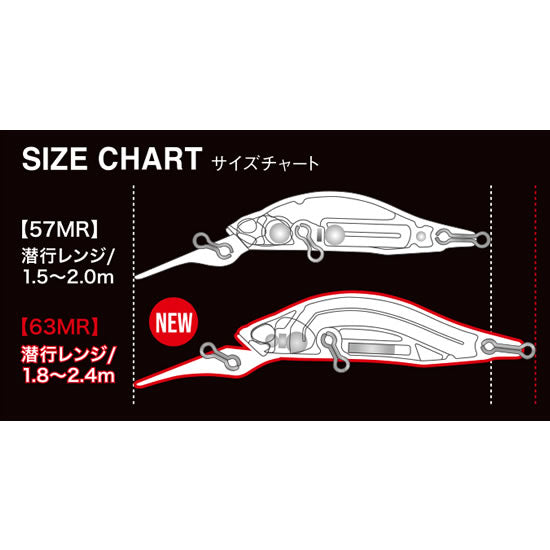 Vobler DUO Realis Rozante 63MR, CCC3028 Ghost Chart, 6.3cm, 6.8g