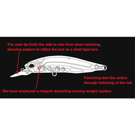 Vobler DUO Realis Rozante 63SP, CCC3028 Ghost Chart, 6.3cm, 5g