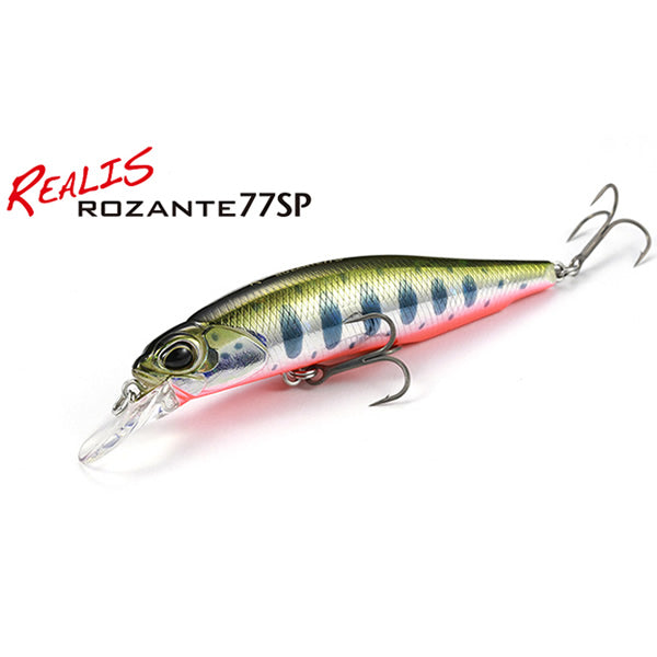 Vobler DUO Realis Rozante 77SP, CCC3516 Ghost Mat Lime Chart, 7.7cm, 8.4g