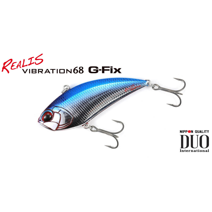 Vobler DUO Realis Vibration 68 G-FIX, AJO0091 Ivory Halo, 6.8cm, 21g