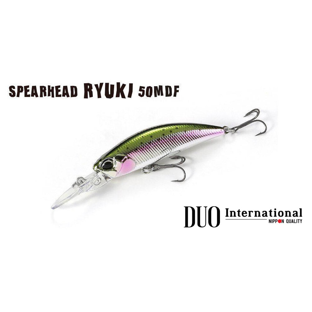 Vobler DUO Spearhead Ryuki 50MDF, 5cm/3.2g, Shocking Pink, 1buc/pac
