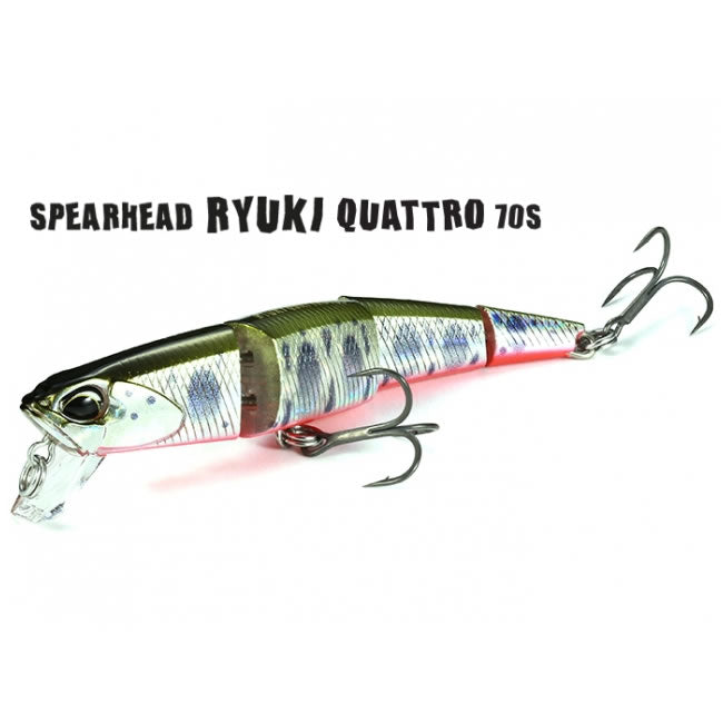 Vobler DUO Spearhead Ryuki Quattro 70S, ACC3059 Mat Tiger, 7cm 5.7g