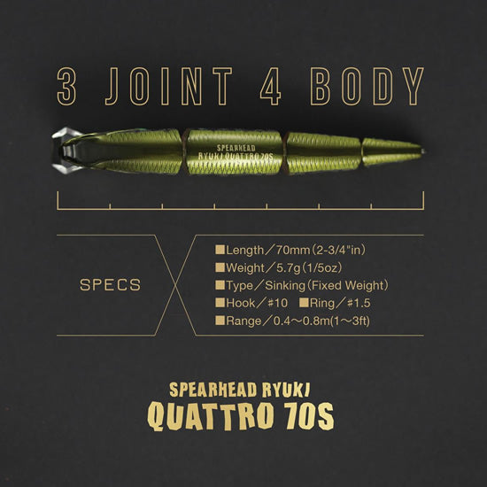 Vobler DUO Spearhead Ryuki Quattro 90S, CCCZ214 RP Loach, 9cm 14g